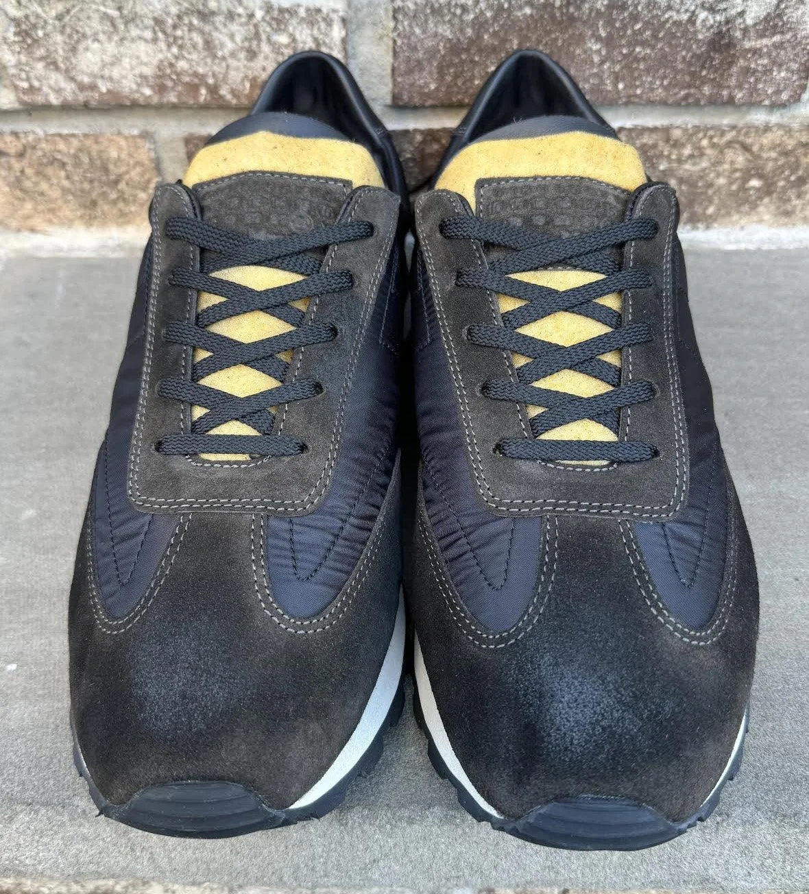 Maison Margiela Panelled Retro Runner Sneaker Brown (Size 46